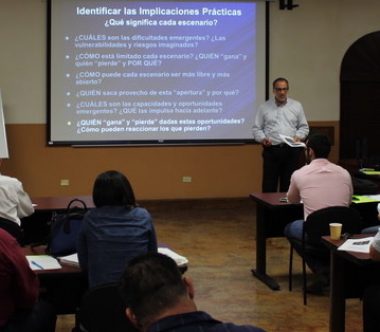 Introductory workshop with faculty & students at the Colegio de Sonora, Mexico